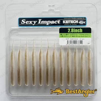 Keitech Sexy Impact 2.8" Wakasagi - #412