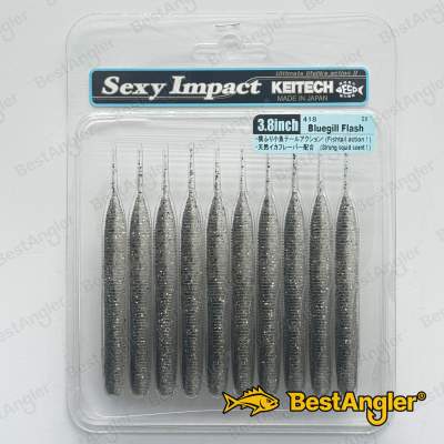 Keitech Sexy Impact 3.8" Bluegill Flash - #418