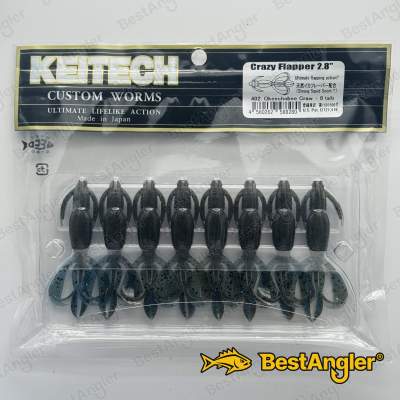 Keitech Crazy Flapper 2.8" Okeechobee Craw - #402