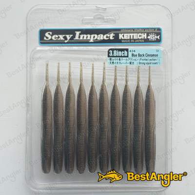 Keitech Sexy Impact 3.8" Blue Back Cinnamon - #434