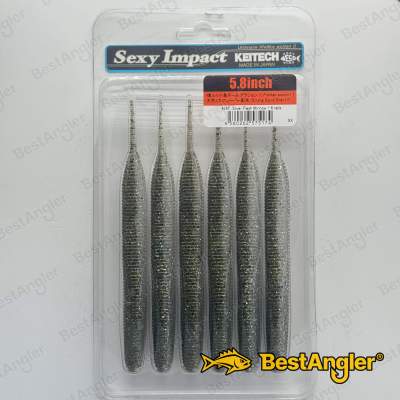 Keitech Sexy Impact 5.8" Silver Flash Minnow - #416