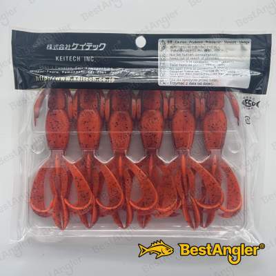 Keitech Crazy Flapper 4.4" Delta Craw - #407