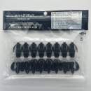 Keitech Crazy Flapper 2.8" Negro - #001
