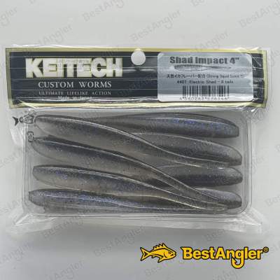 Keitech Shad Impact 4" Electric Shad - #440
