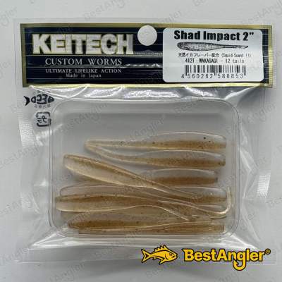 Keitech Shad Impact 2" Wakasagi - #412