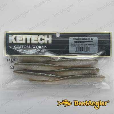 Keitech Shad Impact 5" Arkansas Shiner - CT#02