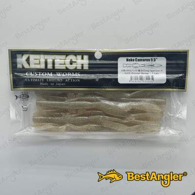 Keitech Neko Camaron 5.5" Crystal Shrimp - #472