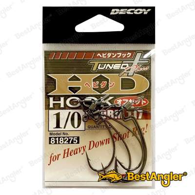 DECOY Worm 117 HD Hook Offset #1/0 - 818275