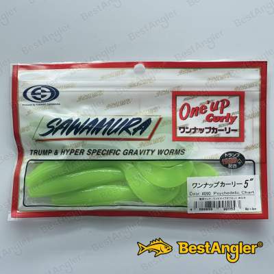 Sawamura One Up Curly 5" #090 Psychedelic Chart