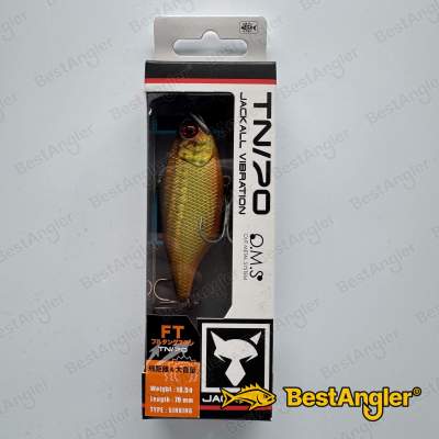 Jackall TN70 Full Tungsten Double Clutch Gold & Black - 126778