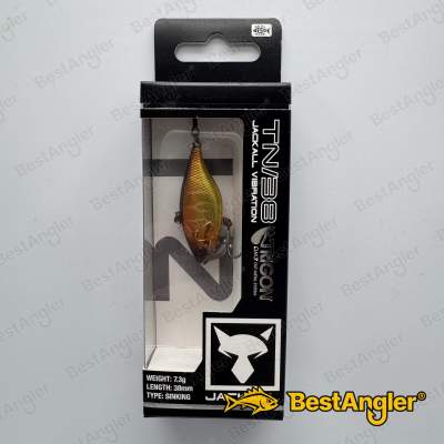 Jackall TN38 TRIGON Silver Powder Gold & Black