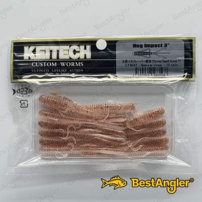 Keitech Hog Impact 3" Natural Craw - CT#04