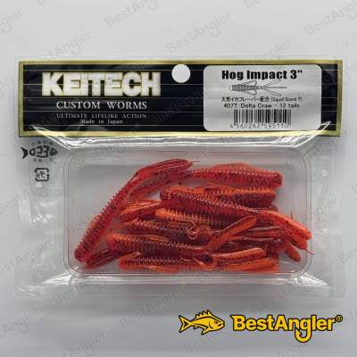 Keitech Hog Impact 3" Delta Craw - #407