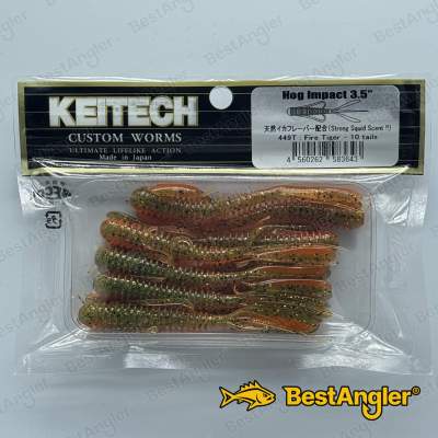 Keitech Hog Impact 3.5" Fire Tiger - #449