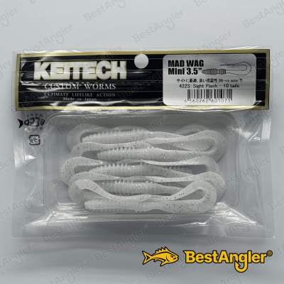 Keitech Mad Wag 3.5" Sight Flash - #422