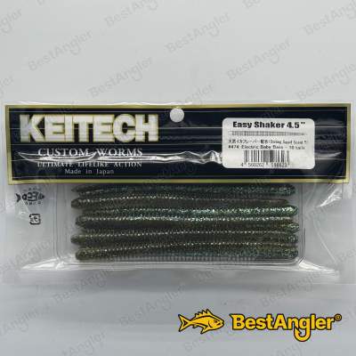 Keitech Easy Shaker 4.5" Electric Baby Bass - #474