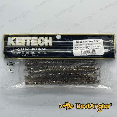 Keitech Easy Shaker 4.5" Gold Flash Minnow - #417