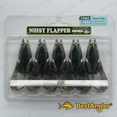 Keitech Noisy Flapper 3.5" Green Frog - #469
