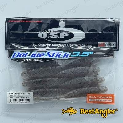 O.S.P DoLive Stick 3.5" Ghost Shrimp TW117