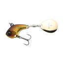 Jackall Deracoup 32 mm 3/4 oz 21 g Silver Powder Gold & Black