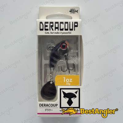 Jackall Deracoup 34 mm 1 oz 28 g Muddy Black