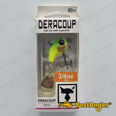 Jackall Deracoup 32 mm 3/4 oz 21 g Dera Chartreuse