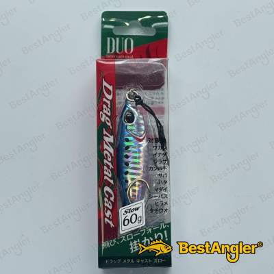 DUO Drag Metal Cast SLOW 60g Blue Pink Sardine PHA0187