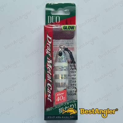 DUO Drag Metal Cast SLOW 40g Zebra Glow PDA0101