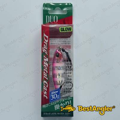 DUO Drag Metal Cast SLOW 30g Pink Zebra Glow PDA0171