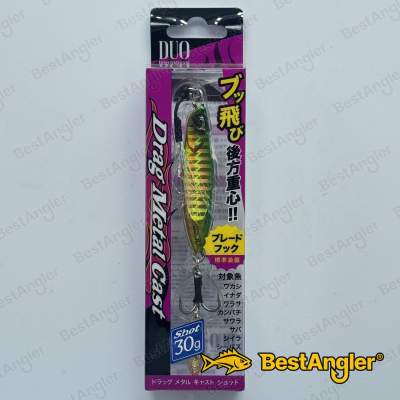 DUO Drag Metal Cast Shot 30g Green Gold PHA0055