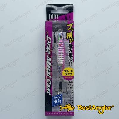 DUO Drag Metal Cast Shot 30g Pink Back PHA0009