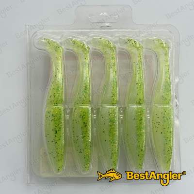 Sawamura One Up Shad 5" #071 Yellow Chart