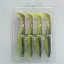 Sawamura One Up Shad 6" #136 Green Pumpkin Chart