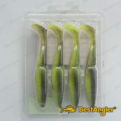 Sawamura One Up Shad 6" #136 Green Pumpkin Chart