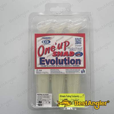 Sawamura One Up Shad 7" #079 Glow White