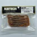Keitech Mad Wag 3.5" Motoroil PP. Red - CT#17