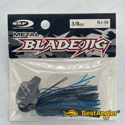 O.S.P Metal Blade Jig 3/8 oz 10 g Negro / Azul BJ56