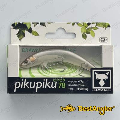 Jackall PikuPiku 78 Dead White - 0095