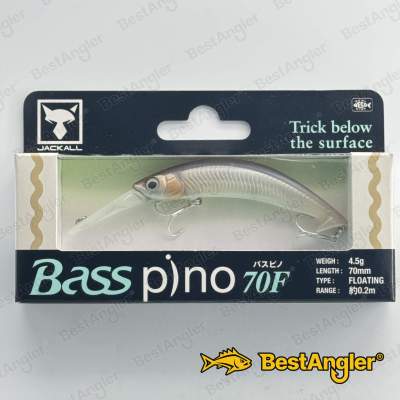 Jackall Basspino 70F Dead White - 235395