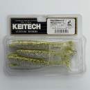Keitech Easy Shiner 4.5" Chartreuse Ice Shad - CT#28