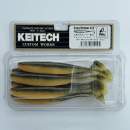 Keitech Easy Shiner 4.5" Watermelon PP. / Gelb - #447