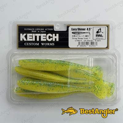 Keitech Easy Shiner 4.5" UV Perch - CT#31