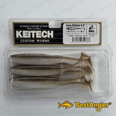 Keitech Easy Shiner 4.5" Arkansas Shiner - CT#02