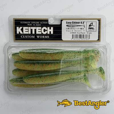 Keitech Easy Shiner 4.5" Fire Perch - CT#23