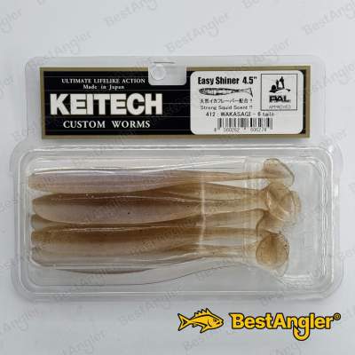 Keitech Easy Shiner 4.5" Wakasagi - #412