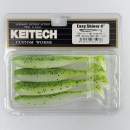 Keitech Easy Shiner 4" Chartreuse Pepper Shad - CT#30