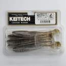 Keitech Easy Shiner 4.5" Green Pumpkin PP. Shad - #414