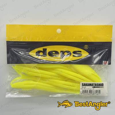 Deps Sakamata Shad 6" #16 Chartreuse