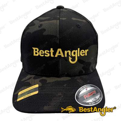 Casquette BestAngler Flexfit black multicam