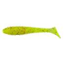 Keitech FAT Swing Impact 3.8" Chartreuse Red Flake - PAL#01
